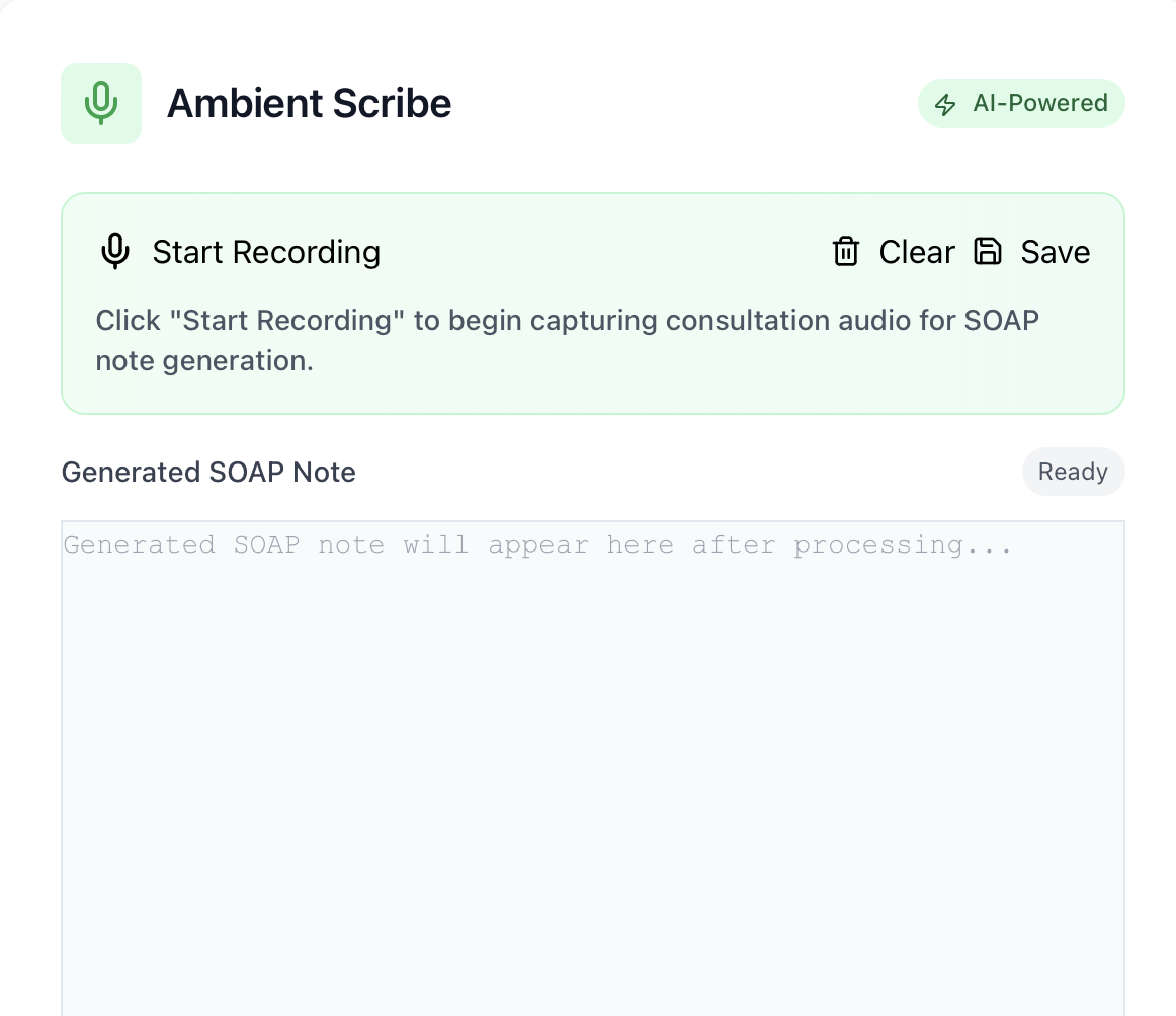 Ambient Scribe